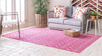 Unique Loom Outdoor Trellis Collection Area Rug - Image 3