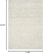 Abani Rugs Arto ART200A Contemporary Cheetah Print Area Rug - Image 2