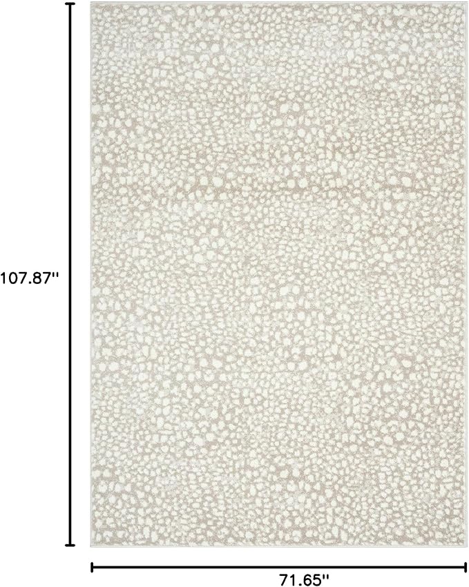 Abani Rugs Arto ART200A Contemporary Cheetah Print Area Rug - Image 2