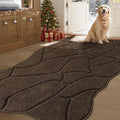 BSICPRO Large Dog Door Mat for Muddy Paws, 35x59 Absorbent Dirt Trapper Long by BSICPRO