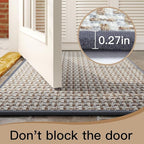 Door Mat Entrance 24"x35", Dirt Resistant and Absorbent, Non-Slip Rubber - Image 4