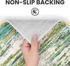 5x7 Modern Abstract Area Rug for Bedroom, Non-Slip Non-Shedding Rugs for Living - Image 6