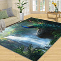 Peacock Rugs for Bedroom by STRELEC