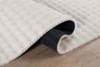 CAMILSON Modern White Non Slip Rug 4x6 Ultra Soft High Pile Area Rugs Non Skid - Image 7