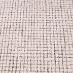 Hand-Tufted 100% Wool Pile Area Rug – Geometric Textured Grid Check Pattern – - Image 5