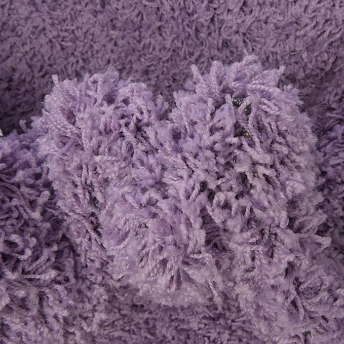 Unique Loom Solid Shag Collection Area Rug - Image 8
