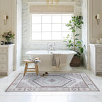 Fame Living Washable Area Rug. Modern Farmhouse. Vintage. Turkish. Bohemian. - Image 9