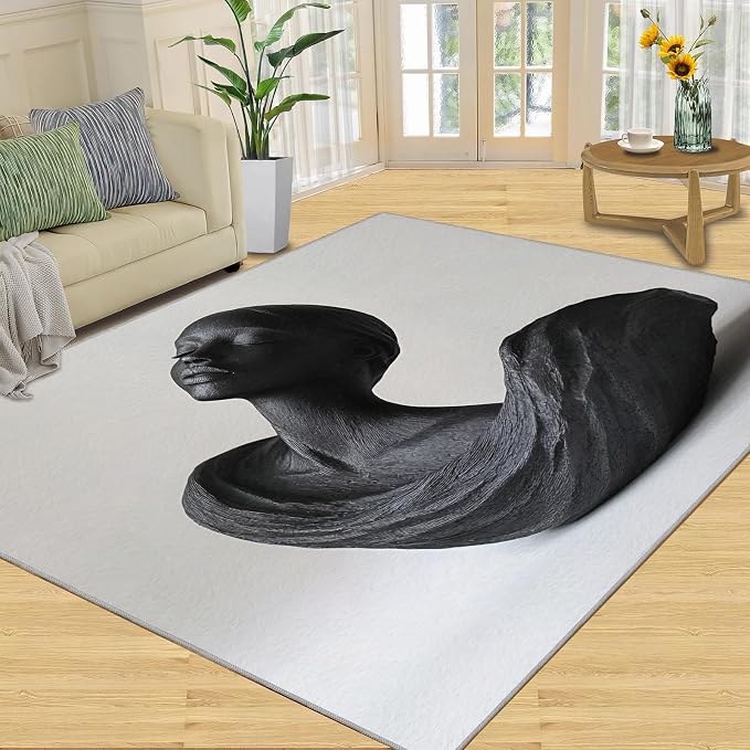 4x6 Sculpture Art Cafe Rug - Image 3