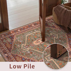 Ciicool Washable Non Slip Runner Rug, 2x6ft Hallway Rug Vintage Kitchen Carpet - Image 6