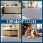 OLANLY Dog Door Mat for Muddy Paws 44x32, Absorbs Moisture and Dirt, Absorbent - Image 8