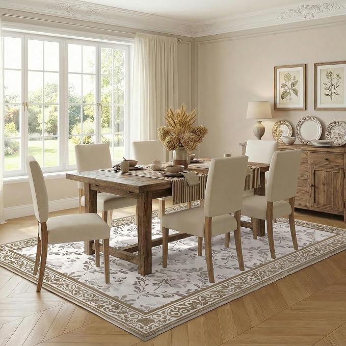 SOULFUL Medium Pile 4x6 Rugs for Living Room - Image 8