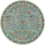 Lahome Insect Washable Round Area Rug, Soft Round Rugs 6ft Ultra-Thin Non-Slip - Image 7