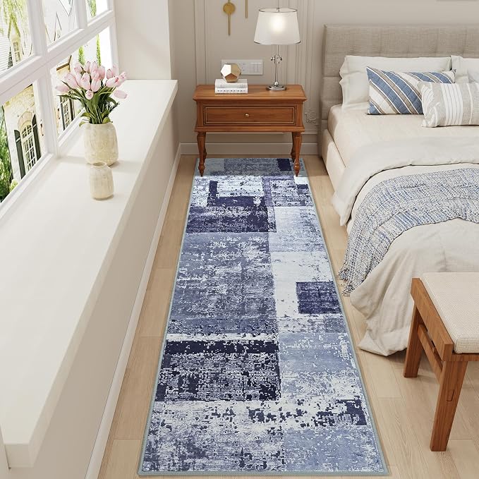 LOCHAS Washable Runner Rugs for Hallway, 2x8 Non Sip Soft Rug for Bedroom - Image 3