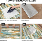 Modern Abstract Runner Rug 3x10 - Image 4
