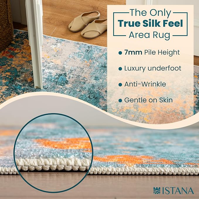 Istana Hallway Runner Rug 2x6 - Image 5