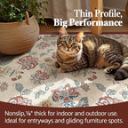 jinchan Elora Floral Corner Rug - Image 5