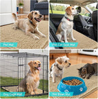 OLANLY Dog Door Mat for Muddy Paws 54x24, Absorbs Moisture and Dirt, Absorbent - Image 7