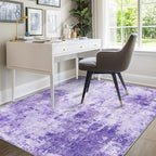 Washable Area Rugs 8'x10' Non-Slip Modern Abstract Soft - Image 8