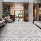 Modern Indoor Rug Stripe 9x12 Area Rugs - Image 9
