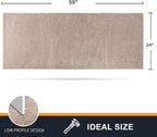 PURRUGS Dirt Trapping Door Mat 24" x 59", Non-Slip Machine Washable Entry Rug - Image 2