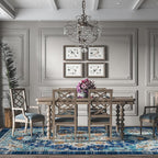 Easy-Going Area Rug 6x9 Washable Boho Rugs - Image 8