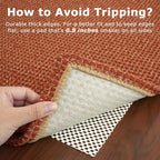 KOZYFLY Extra Long Runners for Hallways 3x18 ft Washable Kitchen Runner Non - Image 5