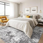 9x12 Area Rug Living Room: Washable Large Abstract Modern Soft Stain Resistant - Image 4