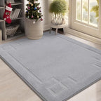 BEQHAUSE Door Mat 32" x 48", Non-Slip Door Mats Indoor Entryway Rugs Washable by BEQHAUSE