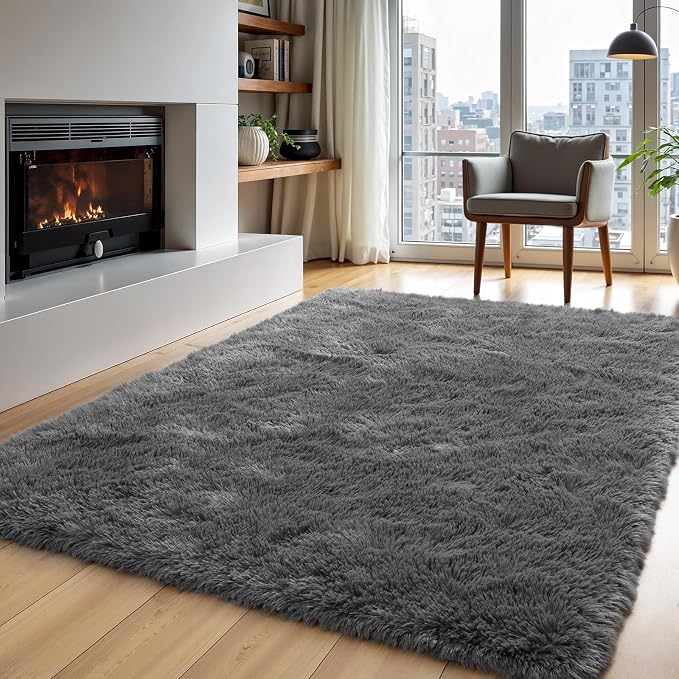 Zentavio Area Rugs for Living Room Small Carpet for Bedroom 3x5 Bedside - Image 8