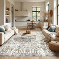 jinchan Kalen Area Rug 9x12 Washable Living Room Rug Vintage Indoor Large Floor by JINCHAN