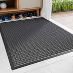 Amyracel Front Door Mat Outside Entrance, Heavy Duty Rubber Backing Door Mats by Amyracel