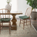 RUGGABLE Washable Vintage Area Rug – Kamran Ivory Opal 6x9, Stain-Resistant by RUGGABLE