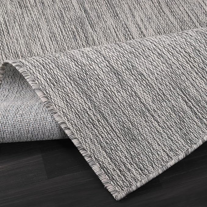 Beverly Rug Indoor Outdoor Rug 5x7, Washable Outside Carpet - Image 4