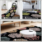 Large Living Room Area Rug 6x8ft, Modern Geometric Rugs, Machine Washable & - Image 6
