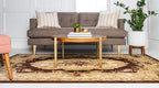 Unique Loom Versailles Collection Traditional Classic Floral Motif Area Rug - Image 3