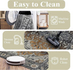 Washable 6x9 Area Rug for Living Room, Carpet for Bedroom Dining Room, Non - Image 6