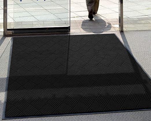 WaterHog Diamond-Pattern Commercial Grade Entrance Mat, Indoor/Outdoor Floor - Image 4