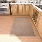 Area Rug with Non Slip Rubber Backing, Washable Soft Floor Carpet by AREDO