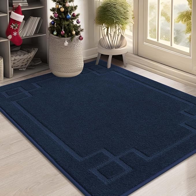 BEQHAUSE Door Mat 32" x 48", Non-Slip Door Mats Indoor Entryway Rugs Washable by BEQHAUSE