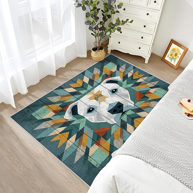 Pitbull Large Area Rug 8x10 - Image 3