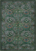 Lahome Floral Washable 6x9 Area Rugs, Soft Green Bedroom Rug - Image 7