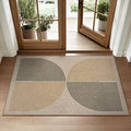 Lahome Rainbow Easy Jute Rug, 2x3 Entryway Rug Indoor Outdoor Front Door Mat by Lahome