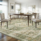 AMOAMI-3X5 Area Rug-Soft Washable Vintage Throw Accent Rugs - Image 6