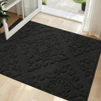 COSY HOMEER Door Mat 32”x48”, Absorbent Dirt Trapper Entryway Rugs, Non-Slip - Image 9