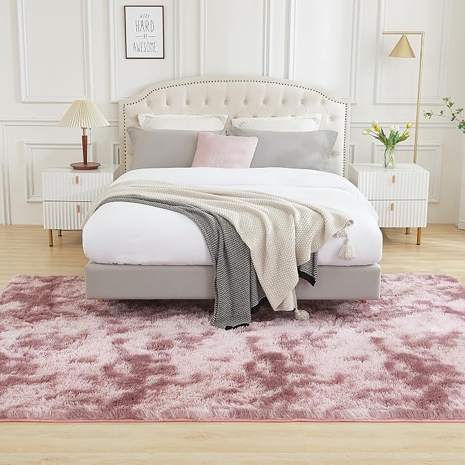 Andency 6x9 Area Rugs, Large Shag Fluffy Soft Shaggy Rugs - Image 3