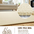 Shilucheng Wool Rug 4.7x7 Non-Slip, Blend 80% Wool and 20% Cotton Rugs - Image 7