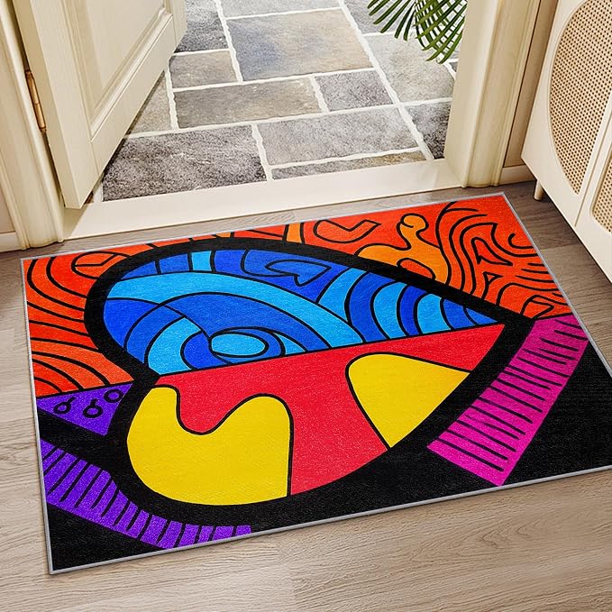 Abstract Area Rugs - Image 7