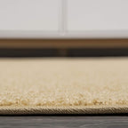 JONATHAN Y Haze Solid Low-Pile Mustard 5x8 Oval Indoor Area Rug, Minimalist - Image 9