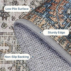 Bavni Clearance 2x5 Runner Rug Non Slip, Machine Washable Rug Runners - Image 8