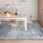 Toneed Abstract Area Rug 5x7 Modern Washable Rug Soft Non Slip Rug Low Pile - Image 3